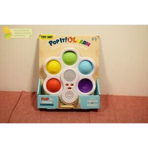 Chuckle & Roar Pop It & Learn Lights, Sounds, Sensory!